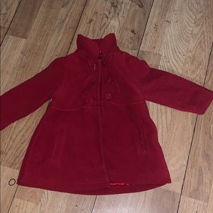 Red baby jacket